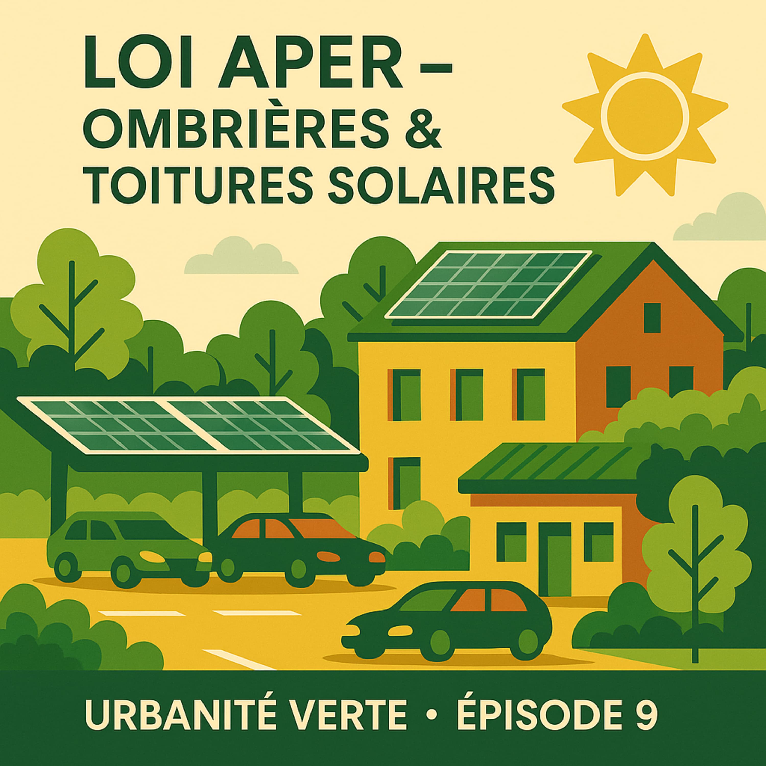 Pochette de l'épisode 09 : Loi APER 2025 : la nouvelle loi qui redessine la ville